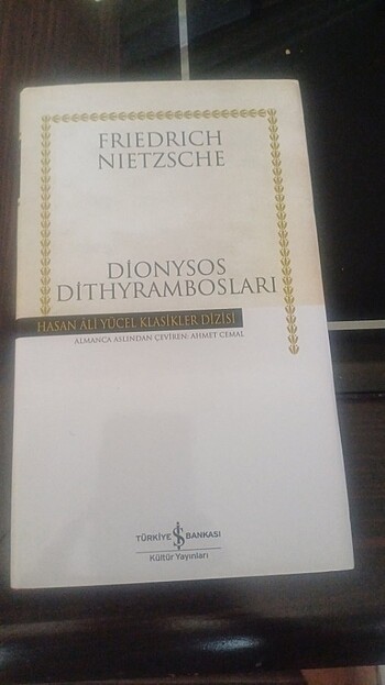 FRIEDRICH NIETZCHE DİONYSOS DİTHYRAMBOSLARI