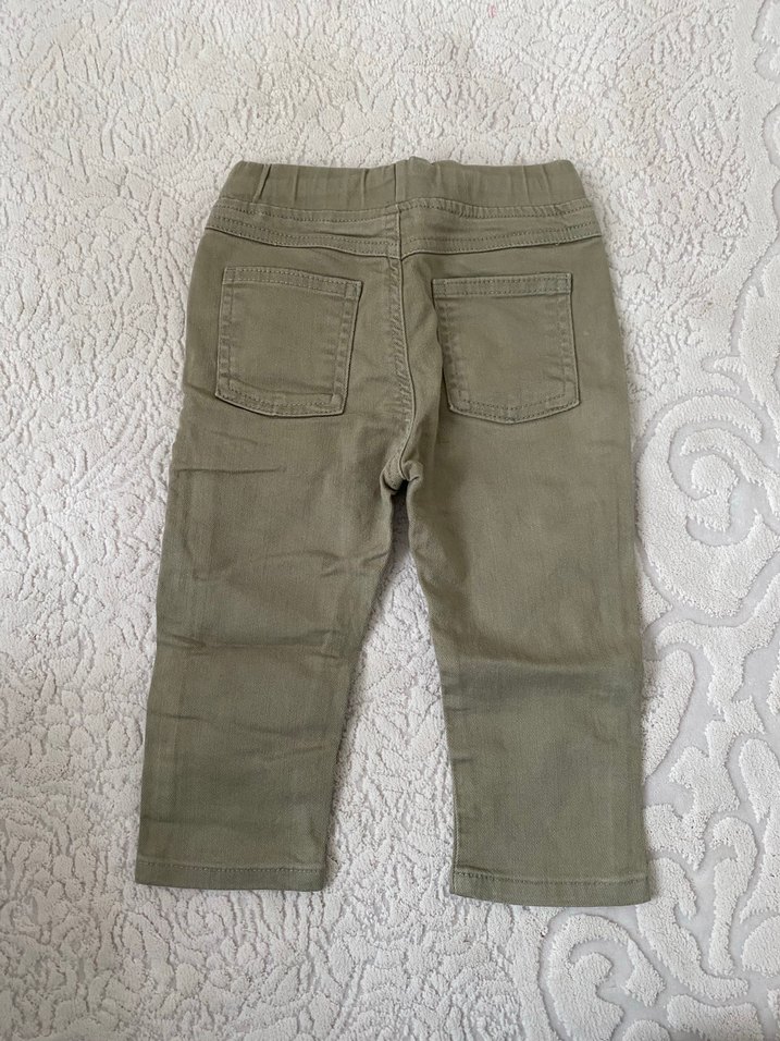 Bej Erkek Çocuk Rahat Kesim Pantolon - Görsel 2