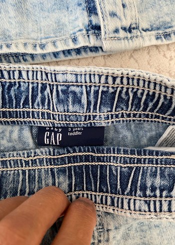 Erkek Bebek Batik Desenli Kısa Kollu Kot Takım - Görsel 4