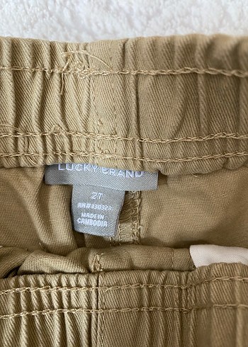 Bej Erkek Çocuk  Rahat Kesim Pantolon - Görsel 4