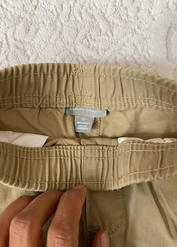 Bej Erkek Çocuk  Rahat Kesim Pantolon - Görsel 3