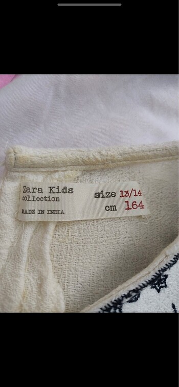 13-14 Yaş Beden #Zara #çocuk #tunik/elbise