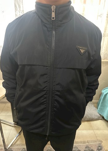Prada Lacivert Prada Sikligi Minimal Ve Sik Ceket