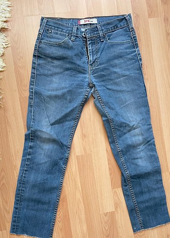 Levis Slim Fit Mavi Denim Jean - Görsel 2