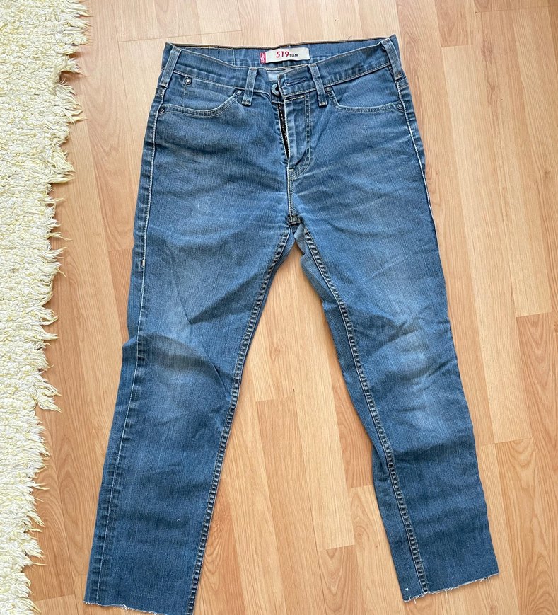 Levis Slim Fit Mavi Denim Jean - Görsel 2