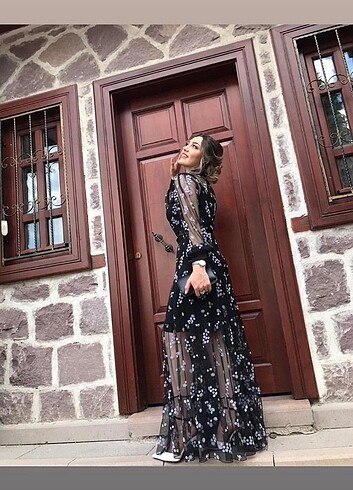 Tül Abiye Elbise - Görsel 2