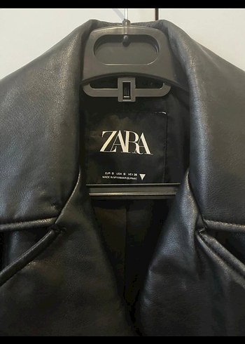 Siyah Deri Ceket - Görsel 4