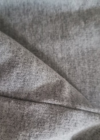 s Beden gri Renk Gri Kadın Sweatshirt, Yuvarlak Yaka, Rahat Kesim