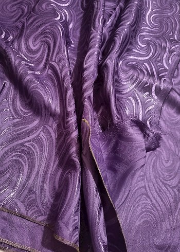 Parlak Mor perde kumaşı - Görsel 7