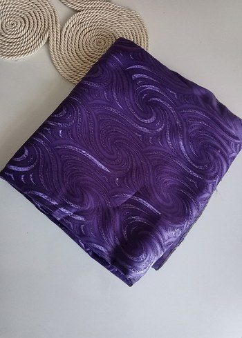 Parlak Mor perde kumaşı - Görsel 3