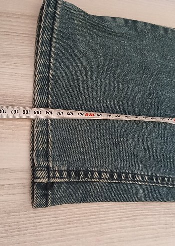 American Retro Gri ye benziyor hafif yeşil Kot Pantolon