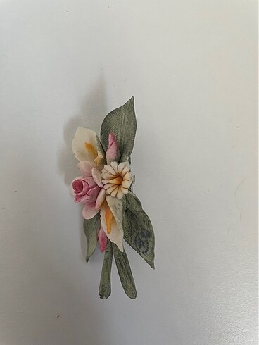 Tasarımcı Capodimonte broş