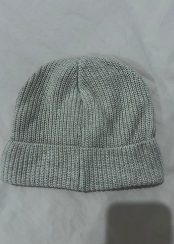 Gri Örgü Kadın Bere - Görsel 2