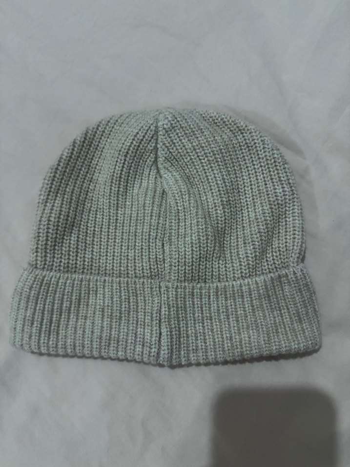 Gri Örgü Kadın Bere - Görsel 2