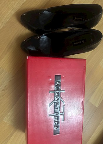 Siyah  Yüksek Topuklu Stiletto - Görsel 5