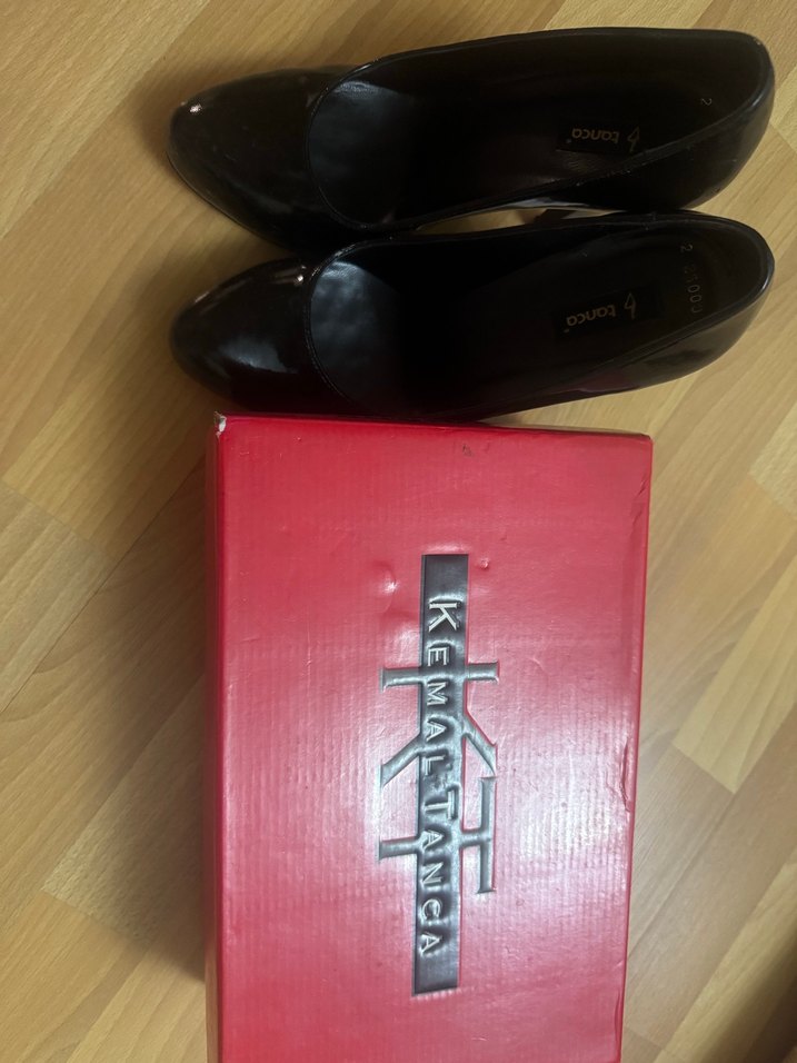 Siyah  Yüksek Topuklu Stiletto - Görsel 5