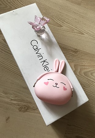 Pembe tavşan cüzdan