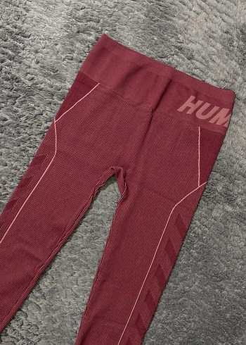 Bordo Street Wear Kadın Spor Tayt - Görsel 2