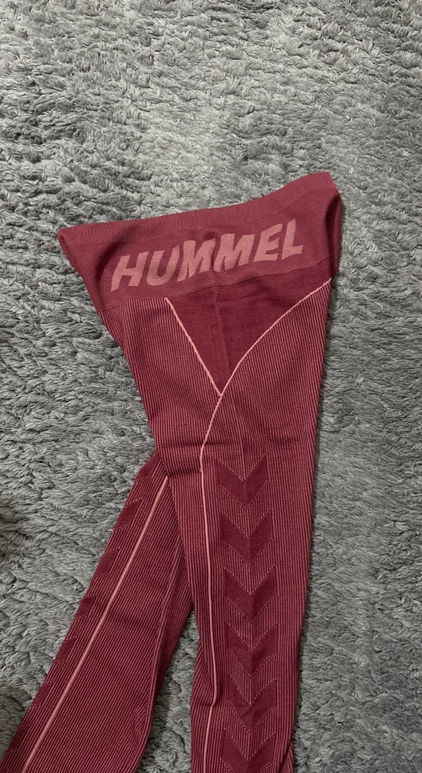 Bordo Street Wear Kadın Spor Tayt - Görsel 3