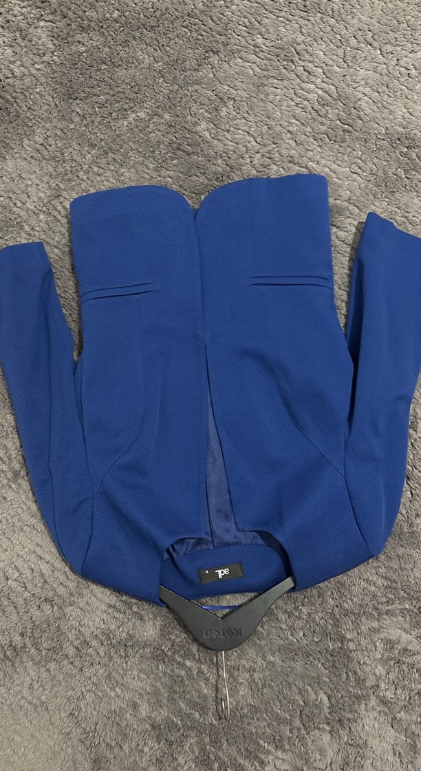 Parlak Mavi Kadın Blazer Ceket - Görsel 2