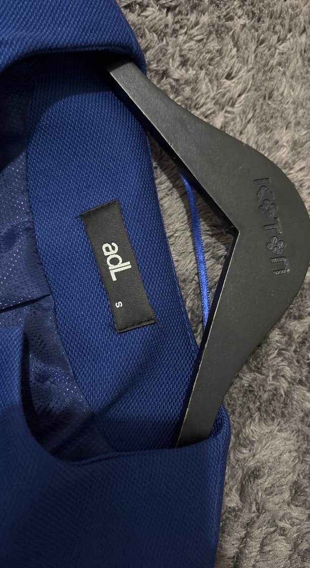 Parlak Mavi Kadın Blazer Ceket - Görsel 3