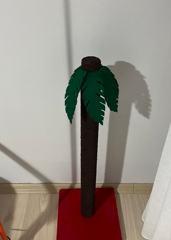 Kahverengi Palmiye Kedi Tırmalama Direği - Görsel 2