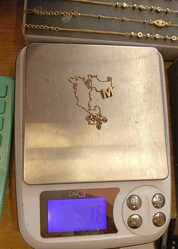 14 ayar Altın Kolye - Görsel 2