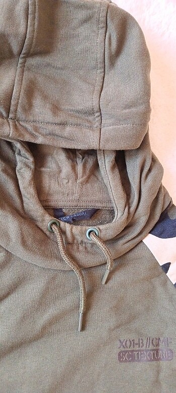 Erkek kapşonlu hırka - Görsel 2