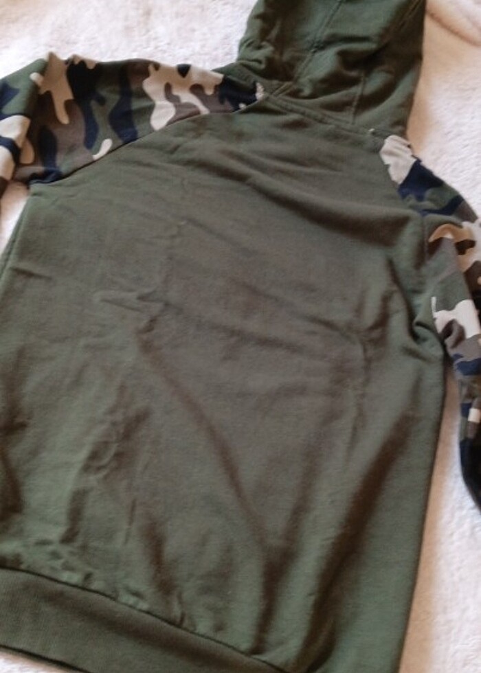 Erkek kapşonlu hırka - Görsel 4