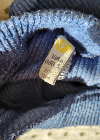 Kız bebek  Mavi Tayt - Görsel 2