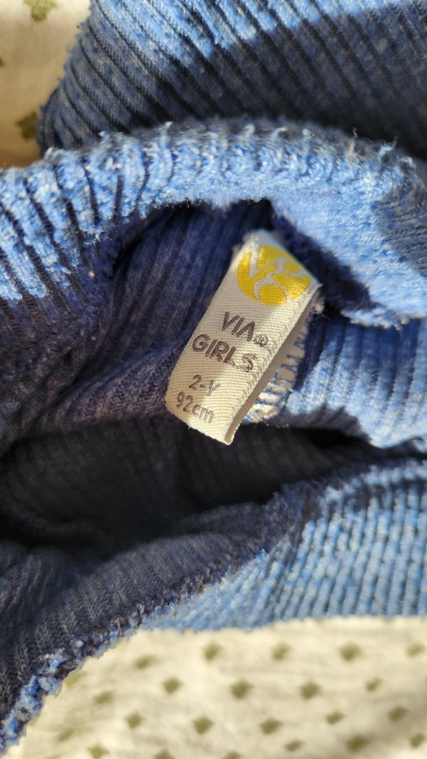 Kız bebek  Mavi Tayt - Görsel 2