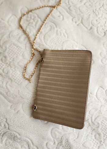 Bej Süet Zebra Desenli Kadın Çanta - Görsel 3