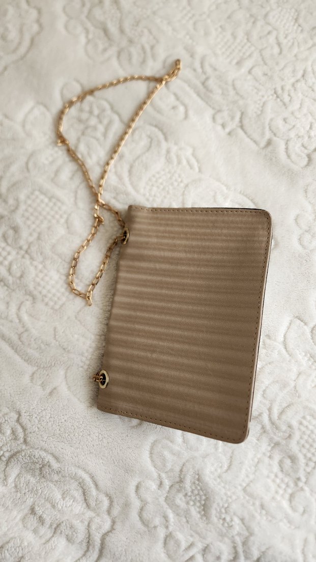 Bej Süet Zebra Desenli Kadın Çanta - Görsel 3