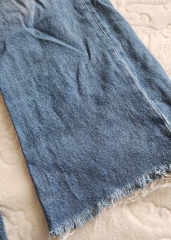 Kadın Mavi  Denim Jean - Görsel 4