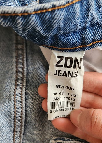 Kadın Mavi  Denim Jean - Görsel 5
