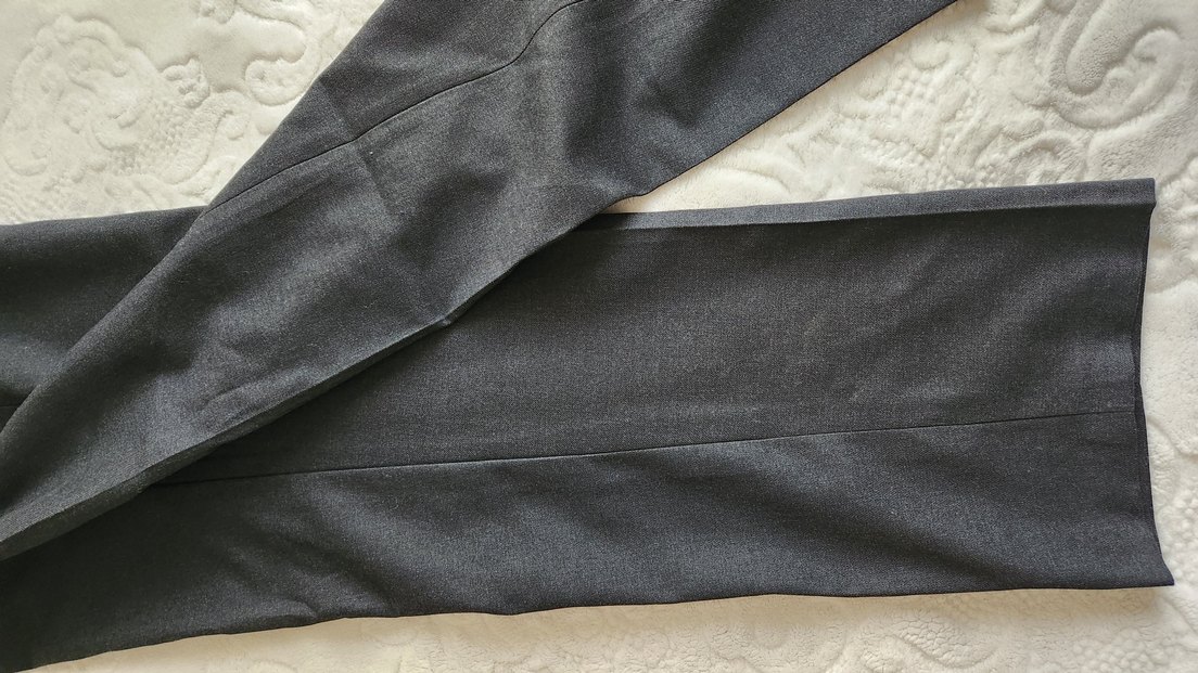 Siyah erkek kumaş pantolon - Görsel 2
