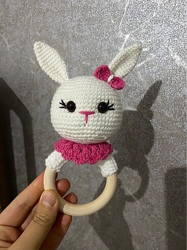 Amigurumi çıngırak oyuncak