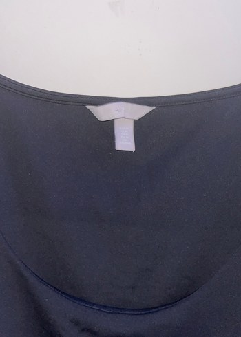 H&M Siyah Çıtçıtlı Saran Body