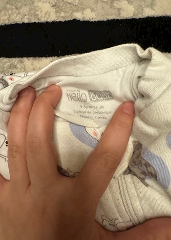 HelloBaby Uzun Kollu V Yakali Uyku Tulumu