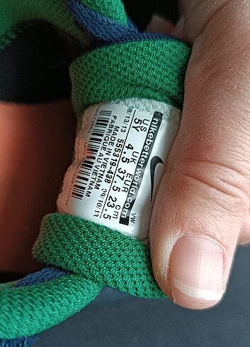 37,5 Beden çeşitli Renk Nike spor ayakkabı 