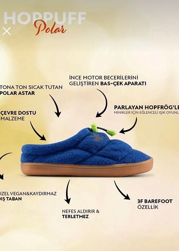 Diğer Hopfrog Çocuk Ev Terliği