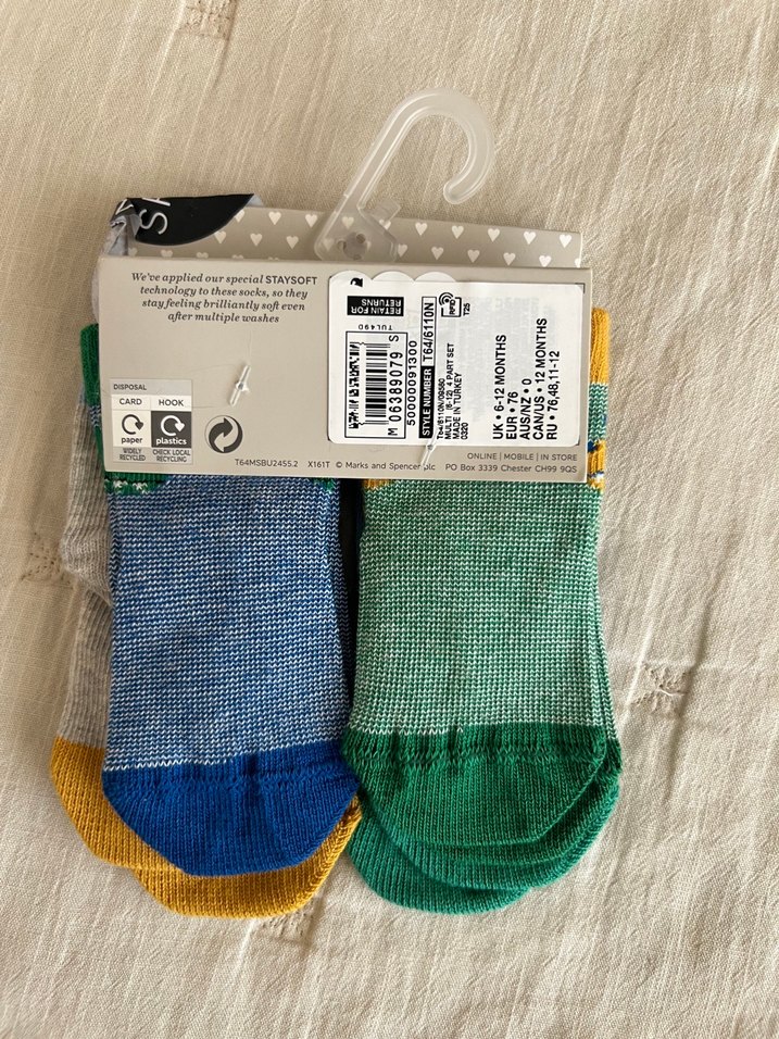 M&S Bebek Çorap - Görsel 2