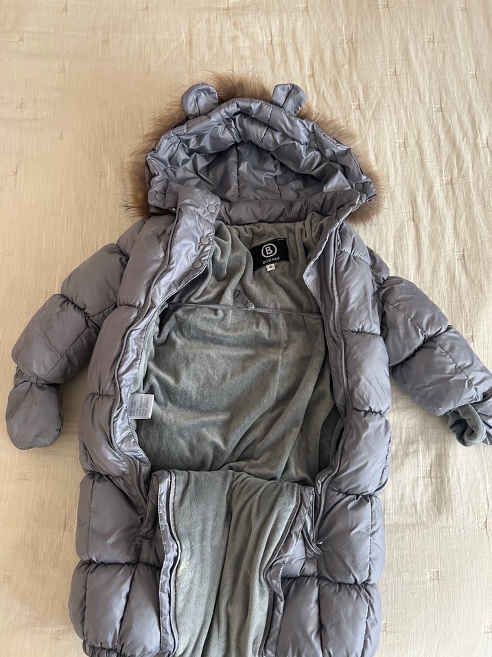 Bebek kışlık tulum - Görsel 4