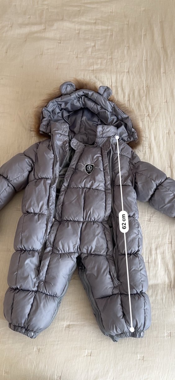 Bebek kışlık tulum - Görsel 3