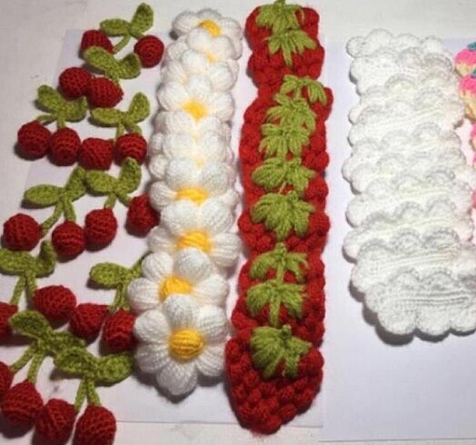 10 adet bulut 10 adet papatya