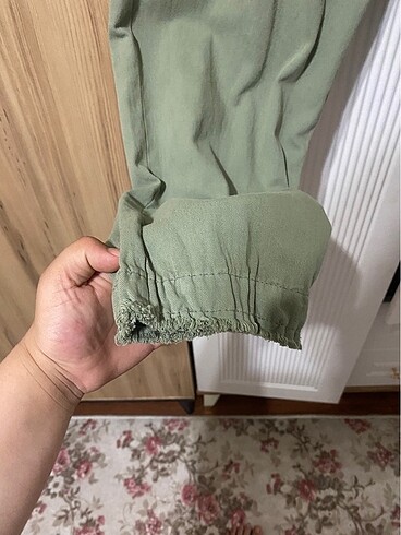 xxl Beden yeşil Renk Gabardin kumaş alt