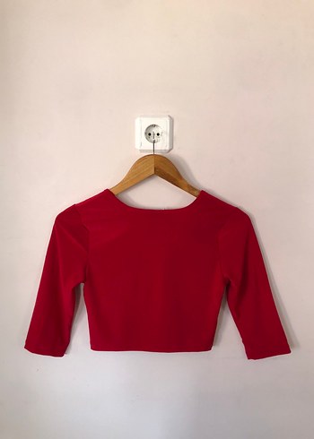Stradivarius Sırt dekolteli basic bluz