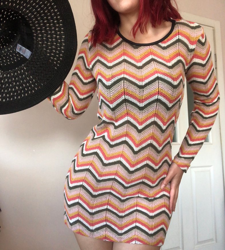 Örme plaj elbisesi - Görsel 5