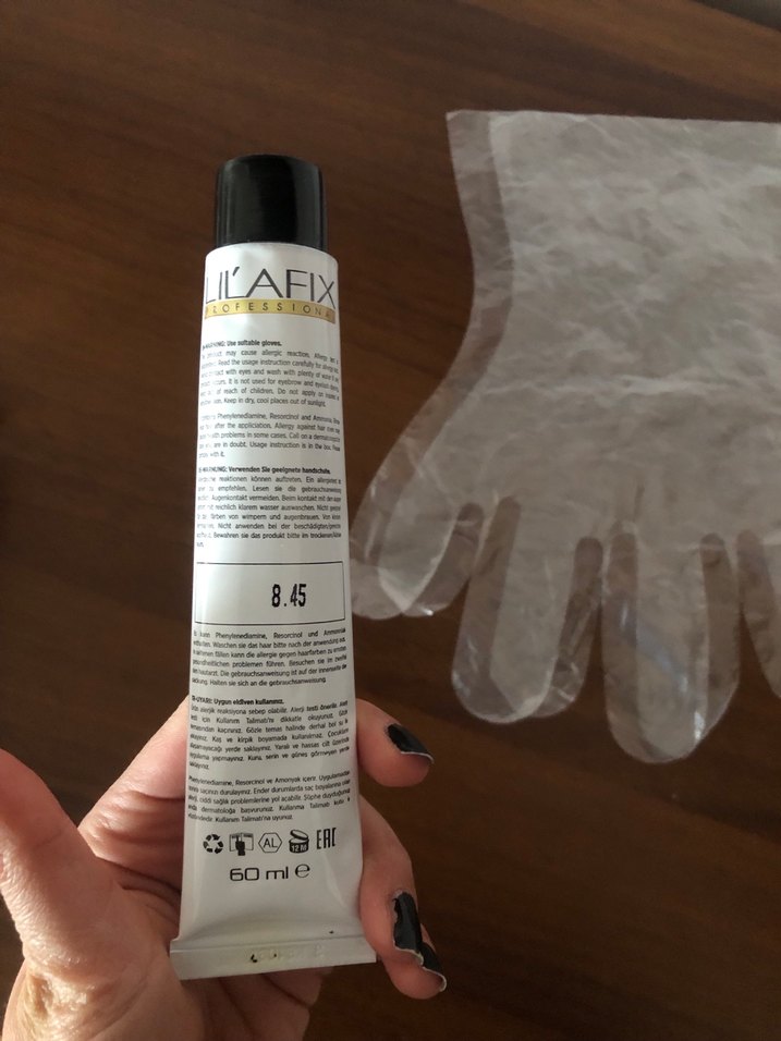 Lilafix 8/45 tarçın bakır saç boyası - Görsel 5