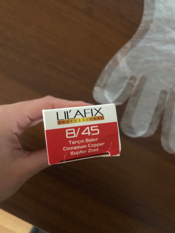 Lilafix 8/45 tarçın bakır saç boyası - Görsel 3